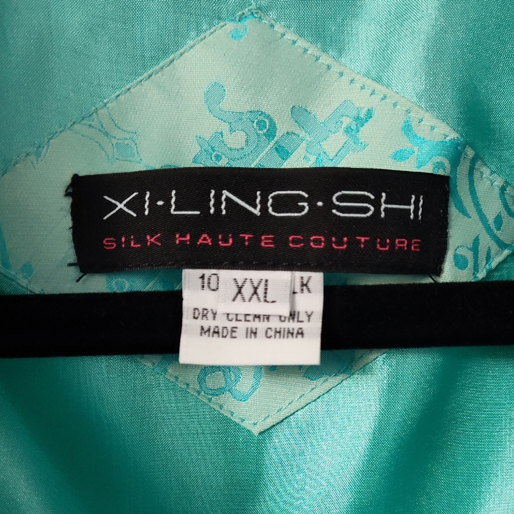 Xi Ling Shi Silk Haute Couture Dressy Top